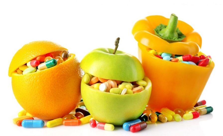 vitamin cho hiệu lực trong rau và trái cây
