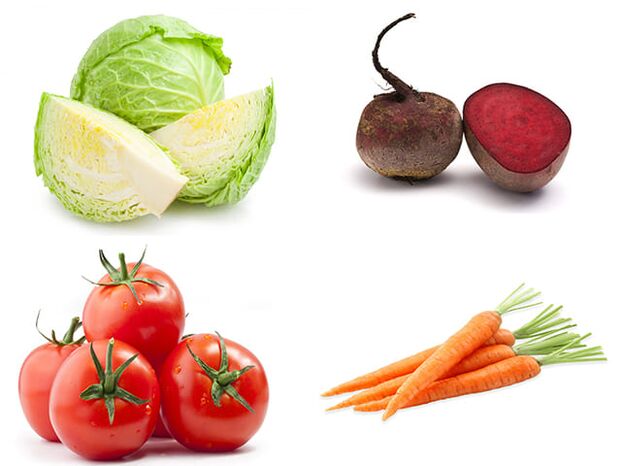 Bắp cải, củ cải đường, cà chua và cà rốt là những loại rau giá cả phải chăng để tăng khả năng đàn ông