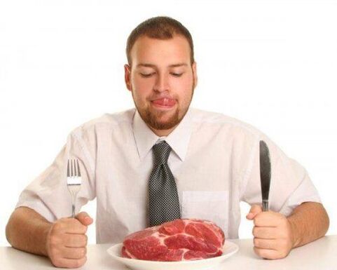thịt có ảnh hưởng tích cực đến hiệu lực