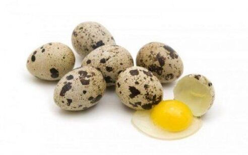 trứng cút để cải thiện hiệu lực